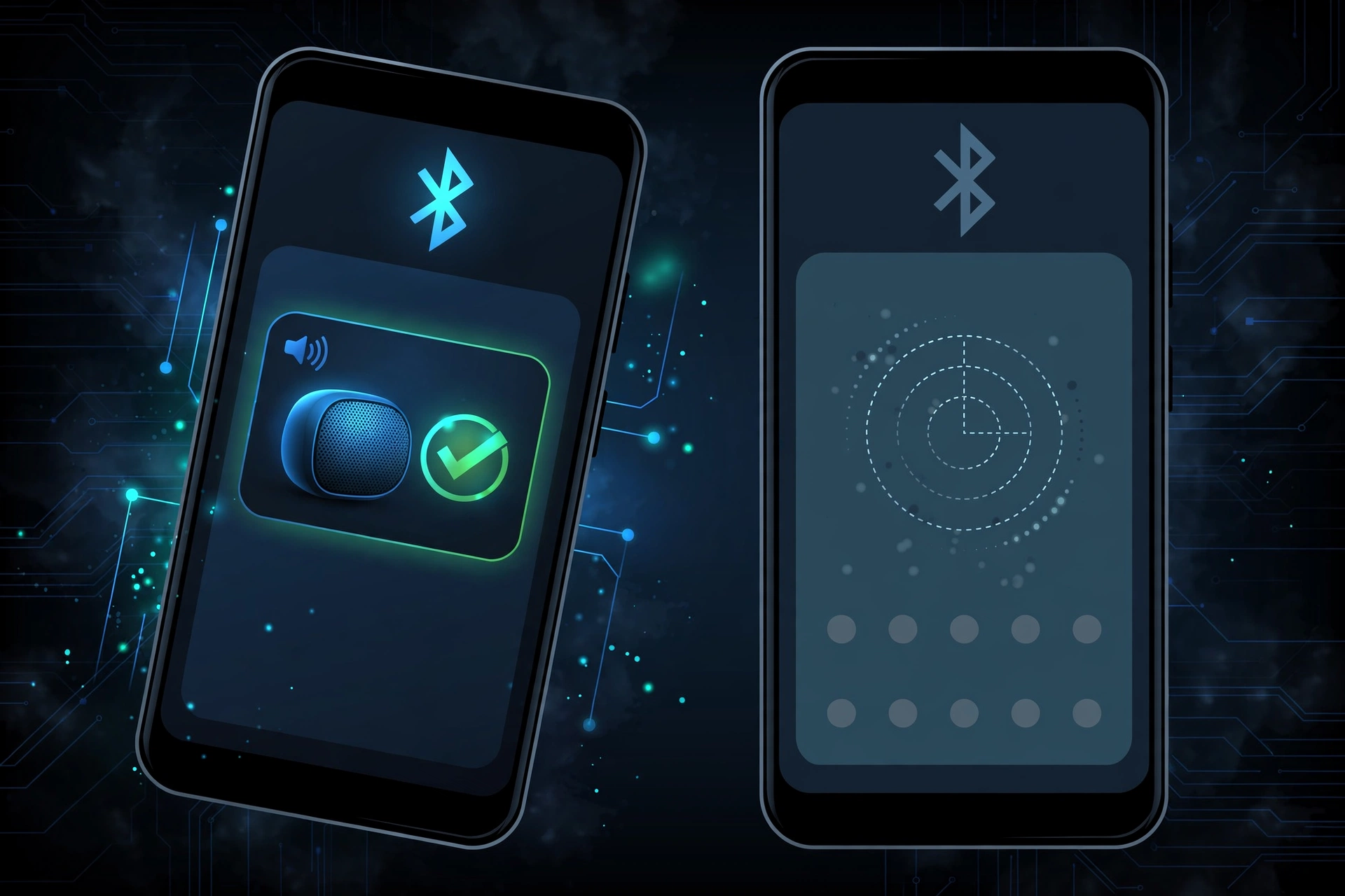 bluetooth 10 second test second phone scan