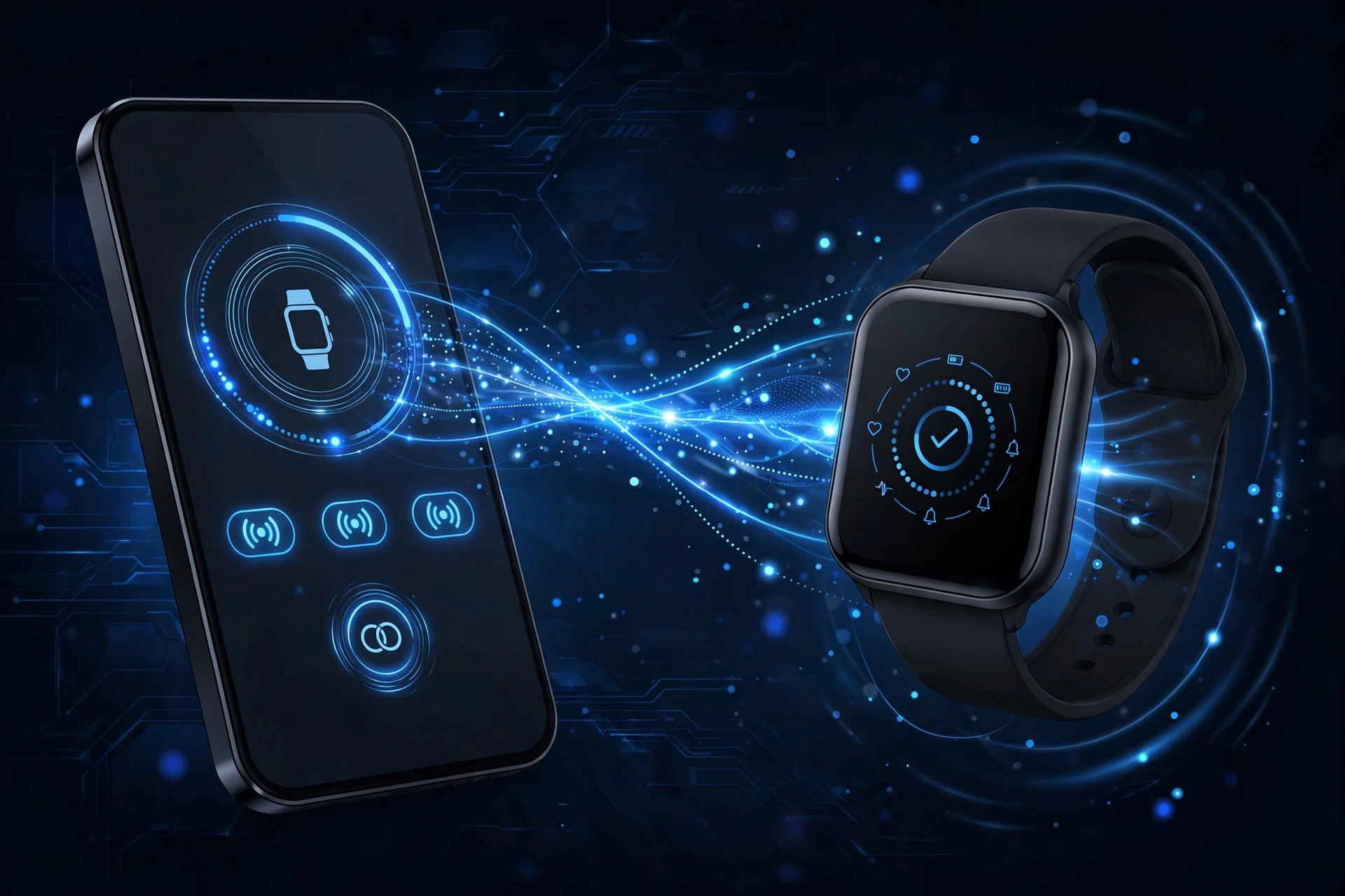 ble devices pairing companion app smartwatch