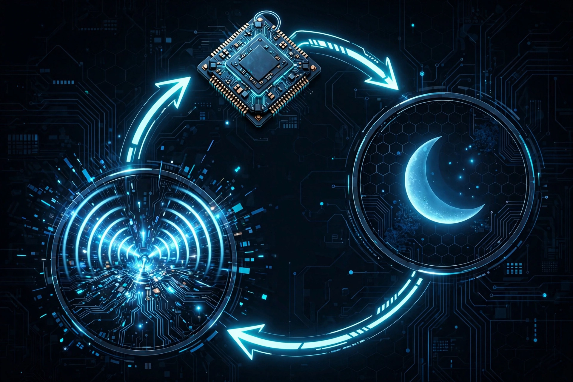 how ble works sleep wake cycle battery