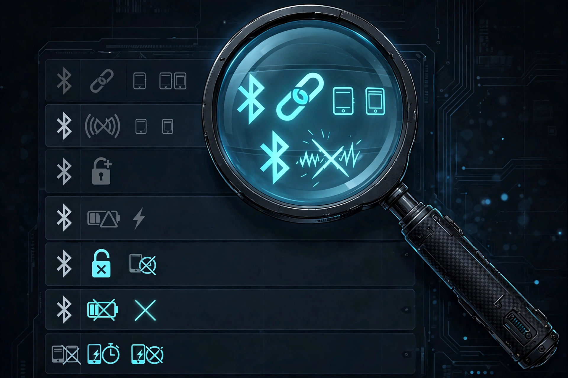bluetooth error codes 0x08 0x05 0x13 meanings