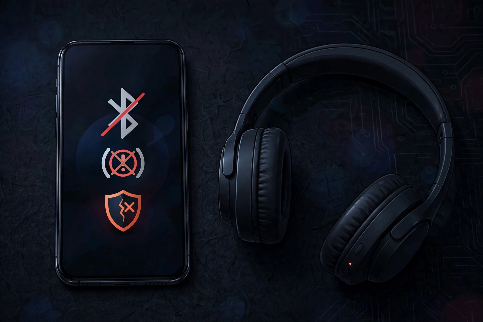 bluetooth pairing rejected error message screen