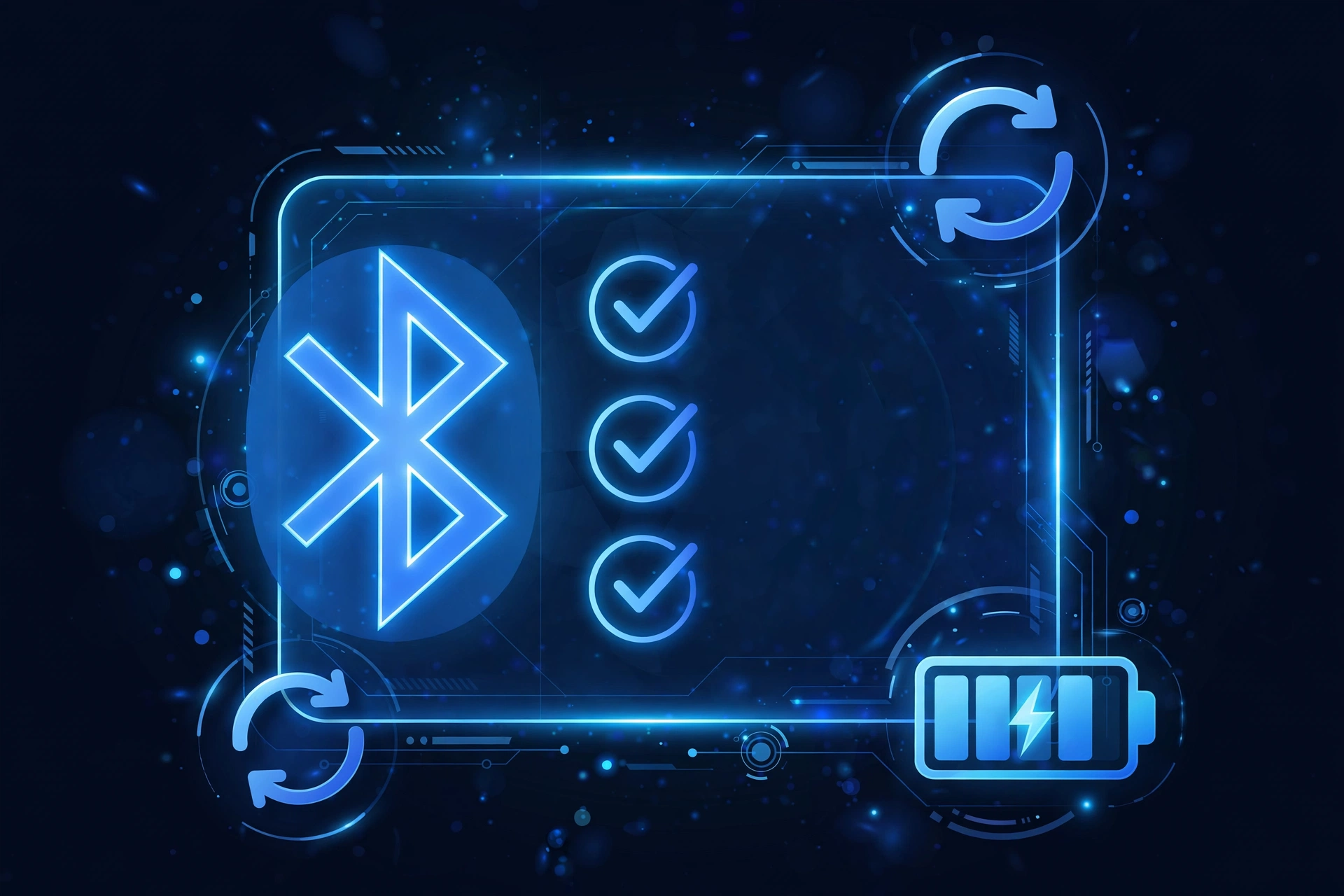 bluetooth quick fix checklist