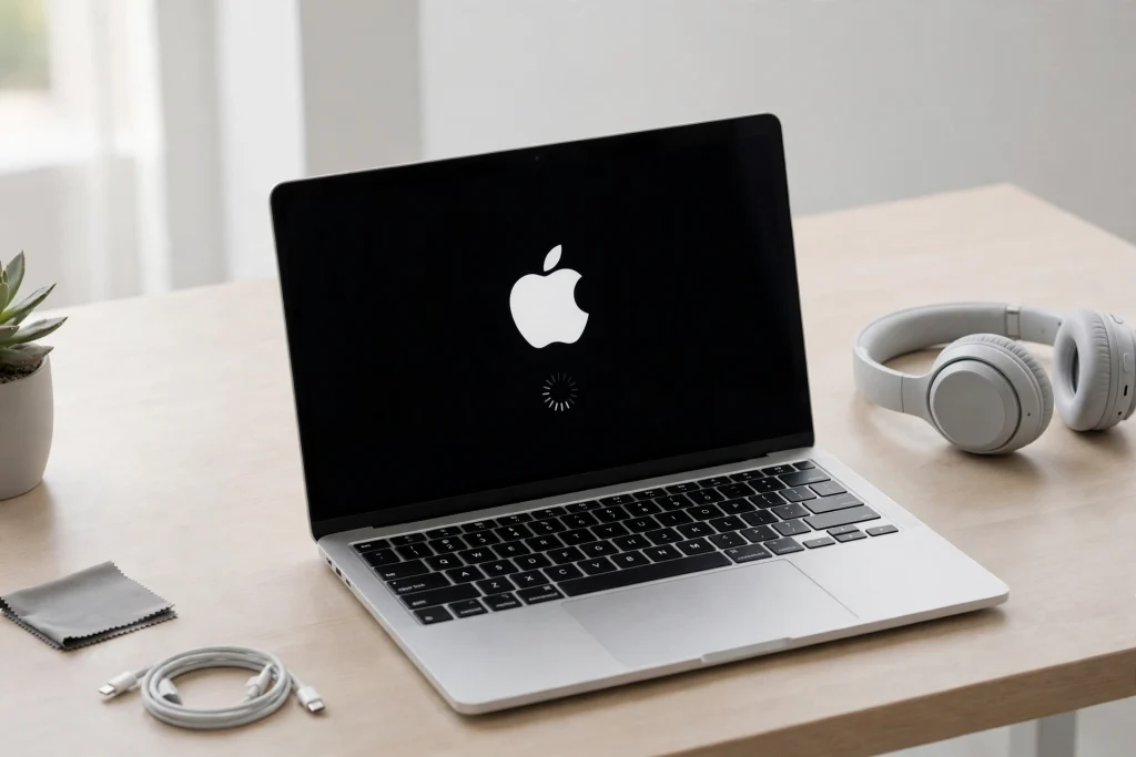 Restarting a Mac to fix the Bluetooth not available error