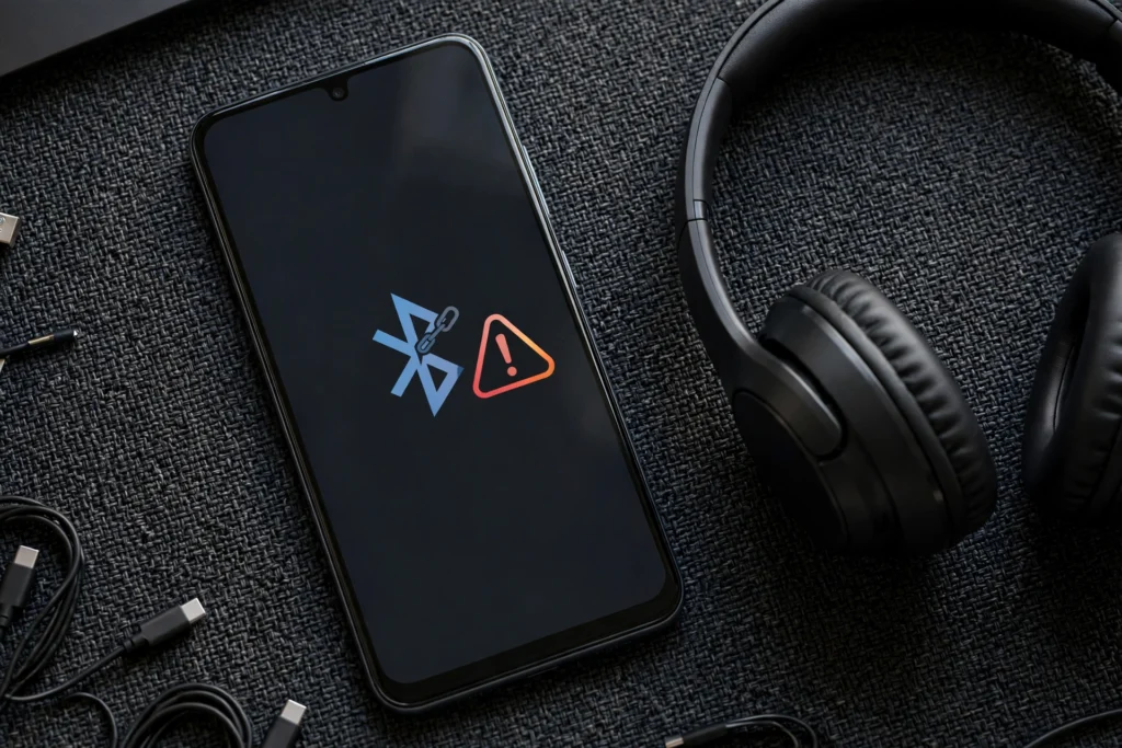 Android phone with Bluetooth connection problem