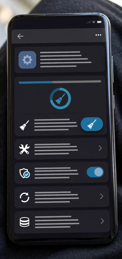 Clearing the Bluetooth system app cache on Android