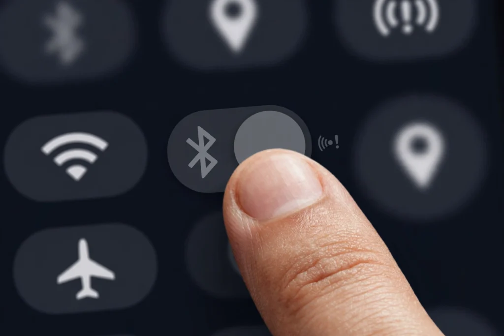 Toggling Bluetooth off and on on an Android phone