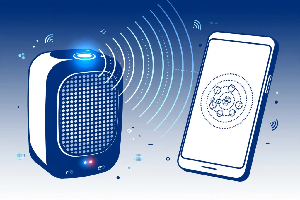 What Is Bluetooth Pairing Mode? (And How to Trigger It) Bluetooth speaker in pairing mode with flashing light