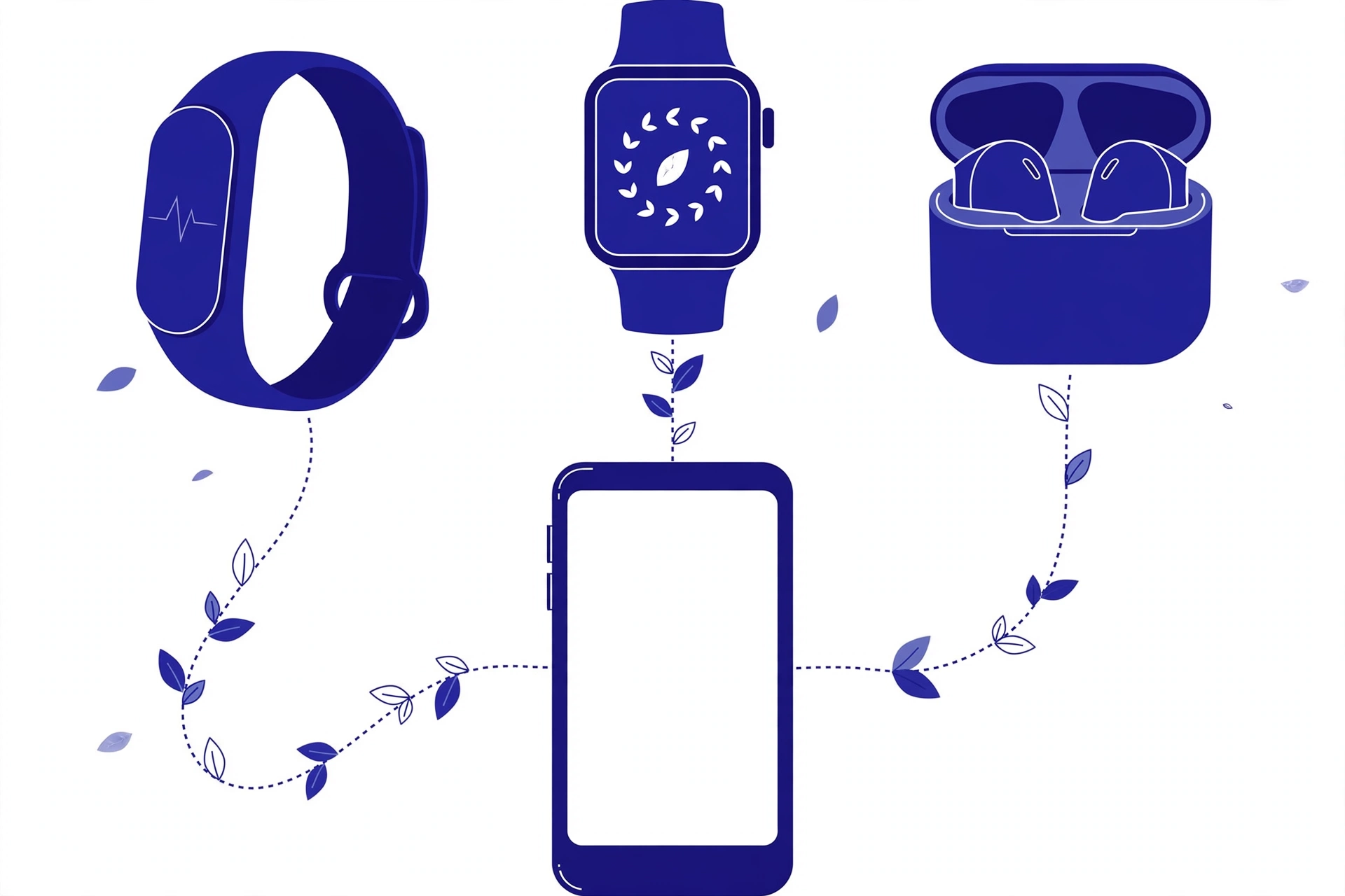 Bluetooth Low Energy saving battery on fitness tracker